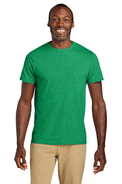 Jerzees Classics Unisex Cotton T-Shirt 363M in Retro Heather Green