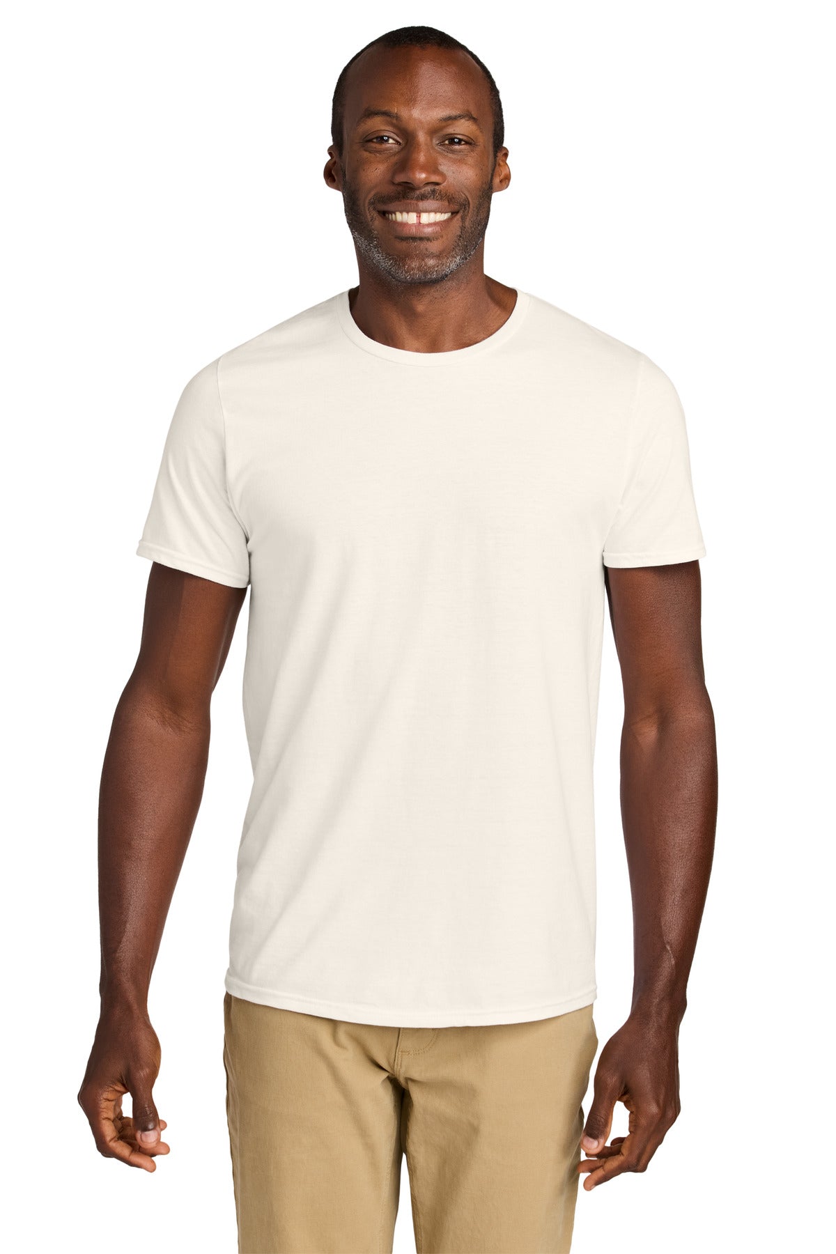 Jerzees Classics Unisex Cotton T-Shirt 363M in Sweet Cream Heather