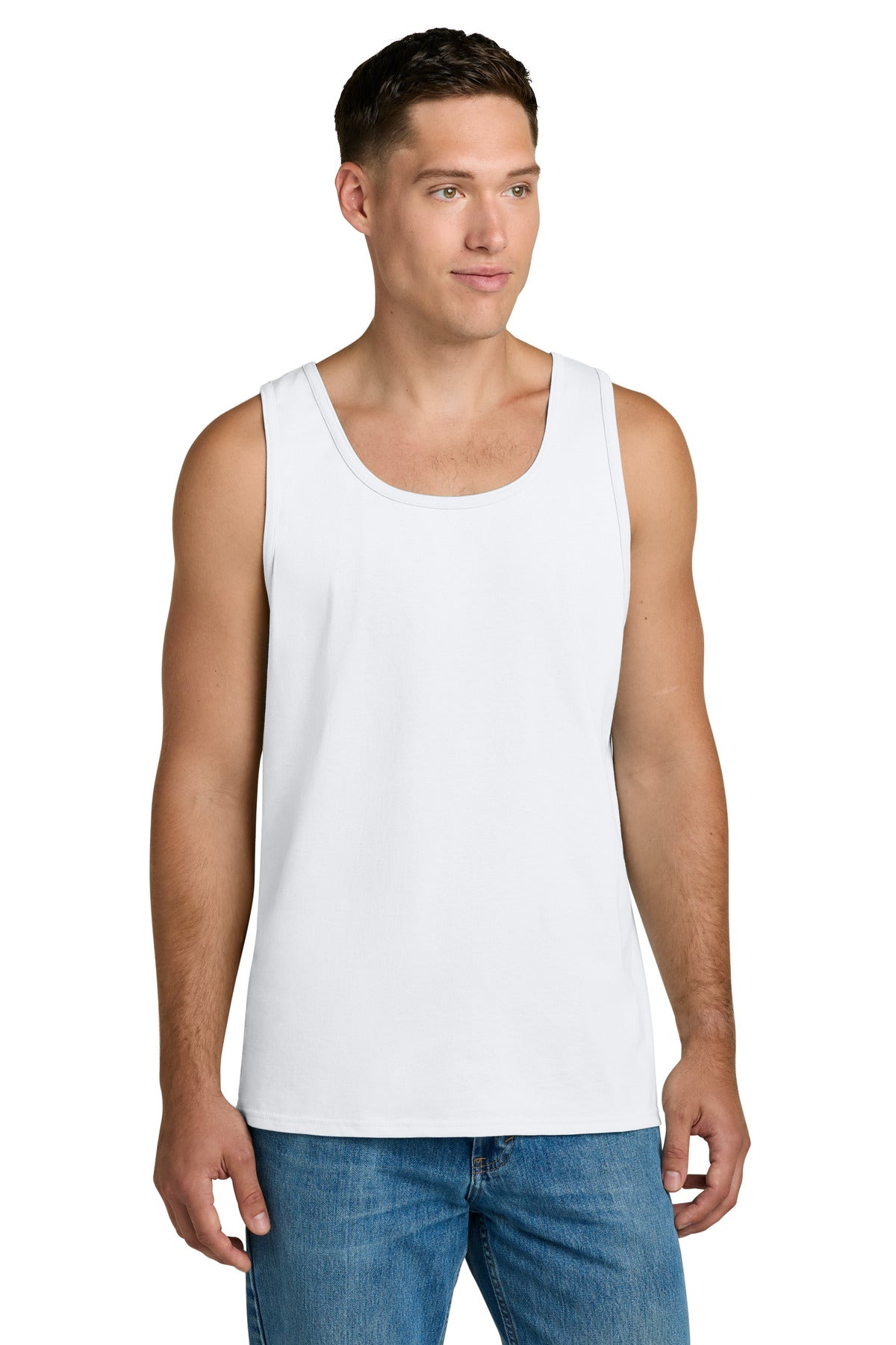 Jerzees Classics Unisex Cotton Tank 363TK in White