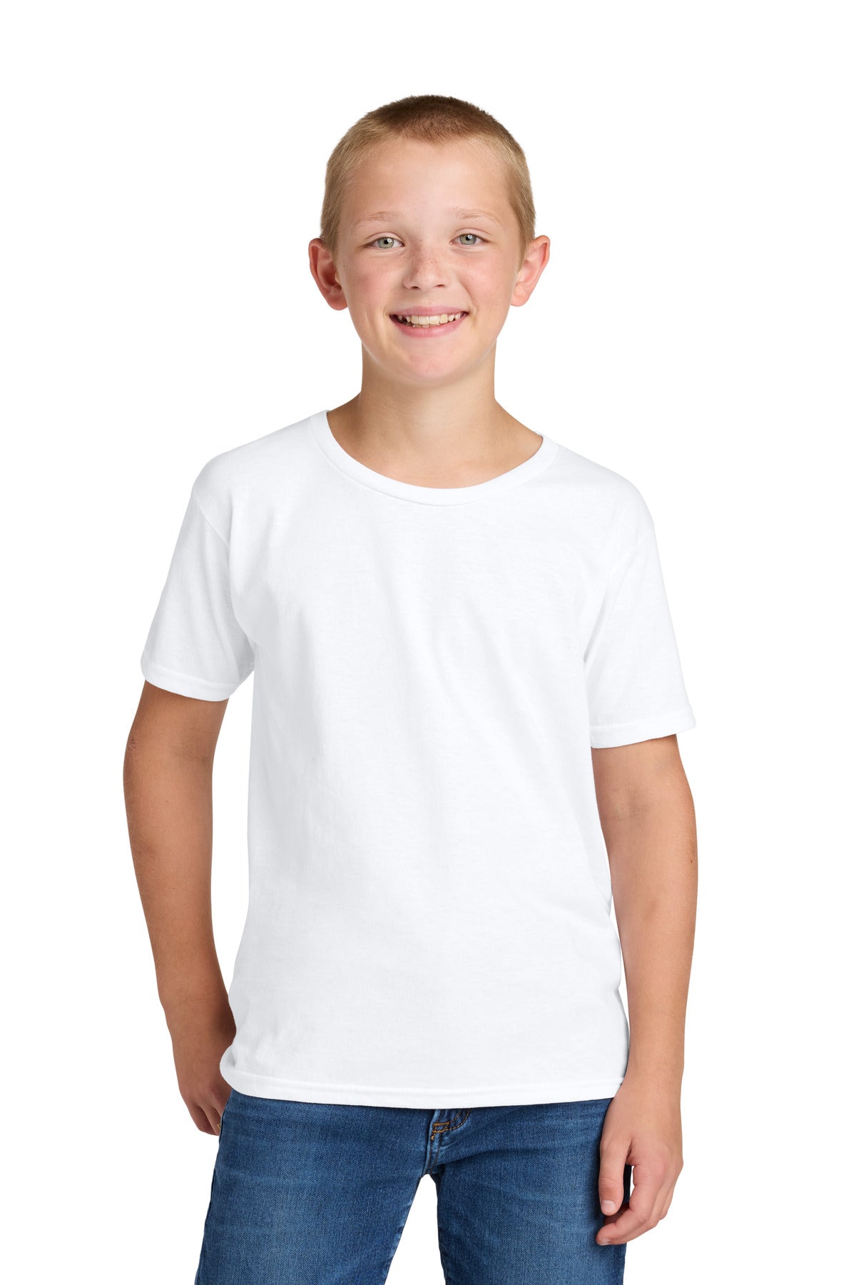 Jerzees Classics Youth Cotton T-Shirt 363Y in White