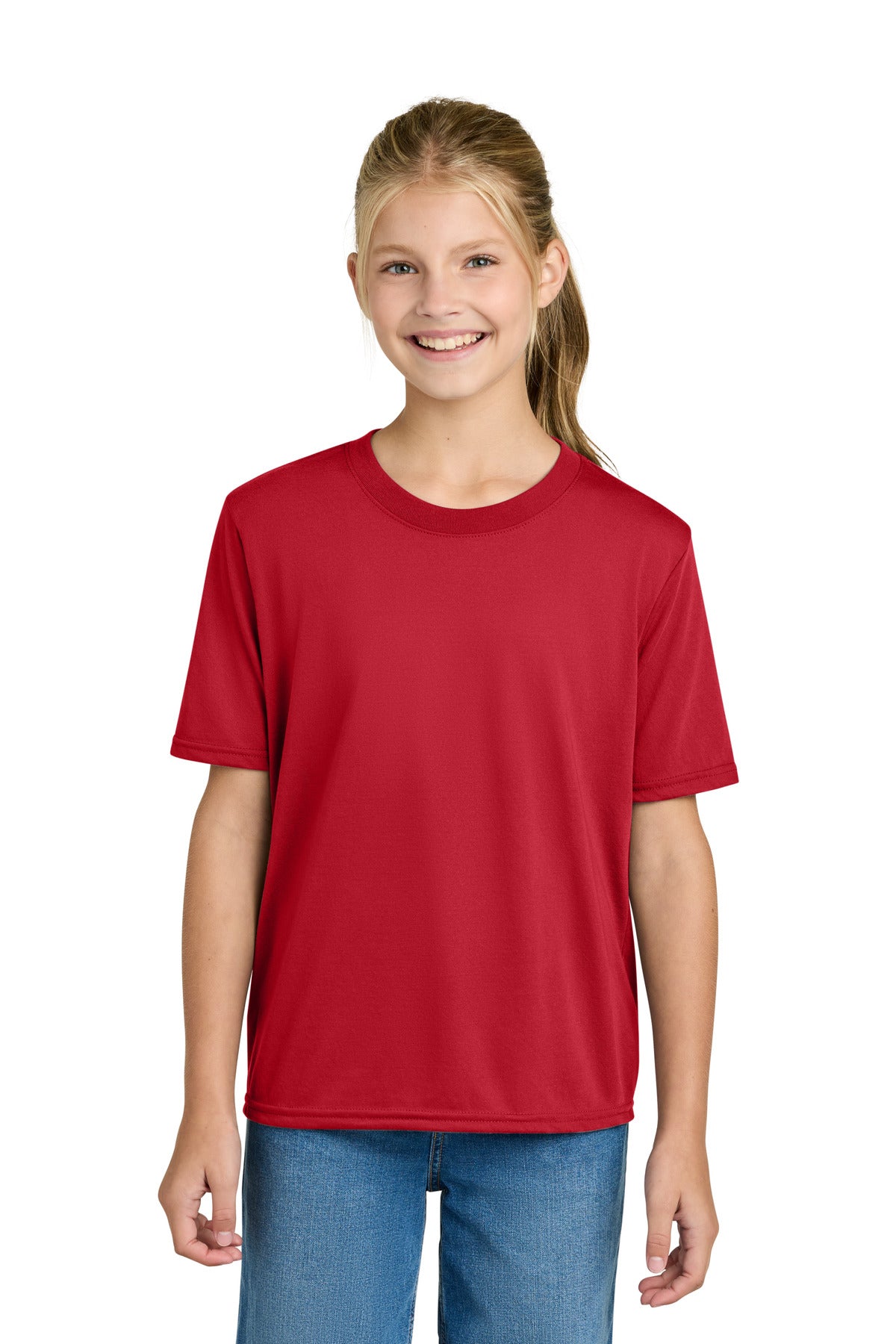 Gildan Youth Gildan Performance T-Shirt. 42000B in Red