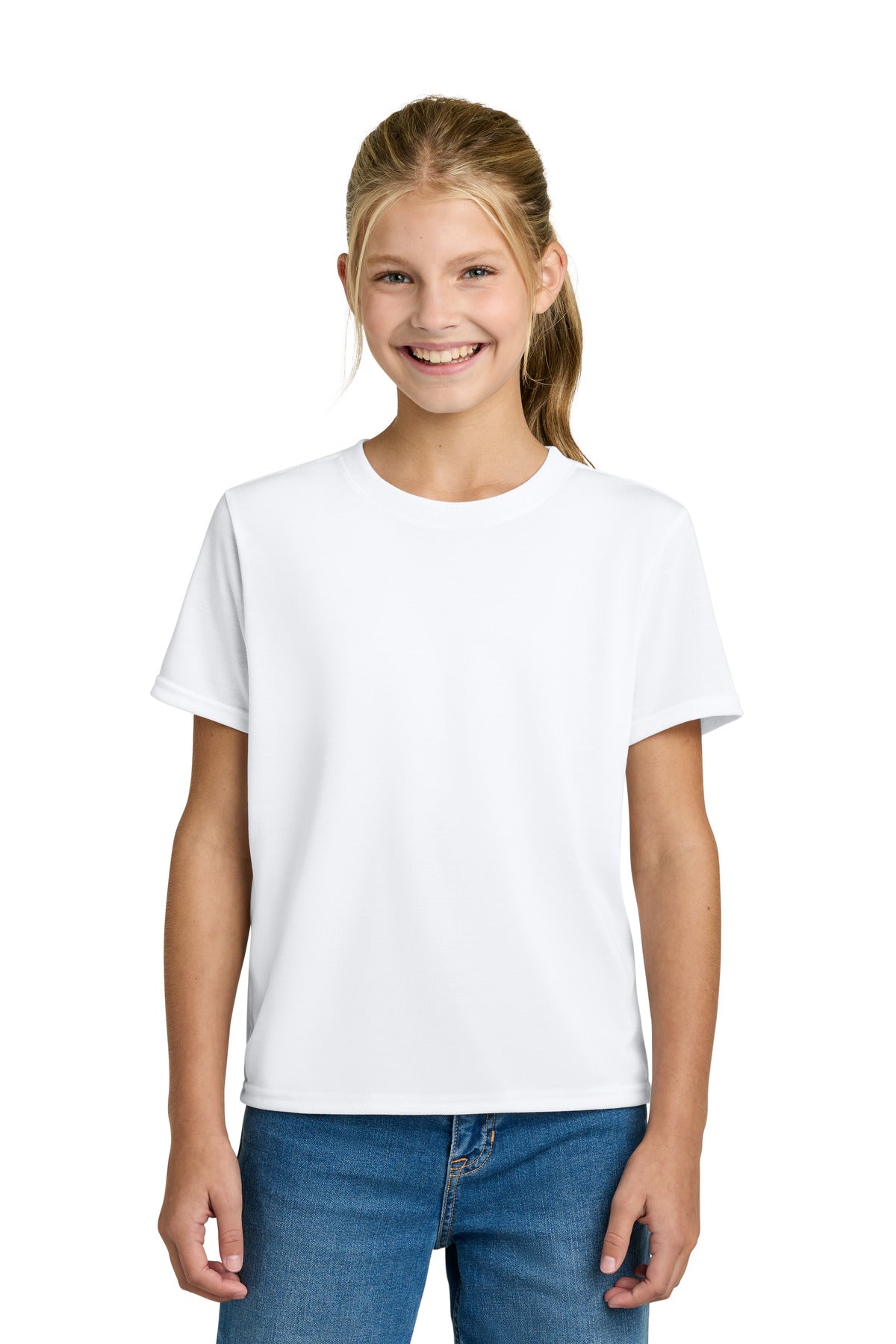 Gildan Youth Gildan Performance T-Shirt. 42000B in White