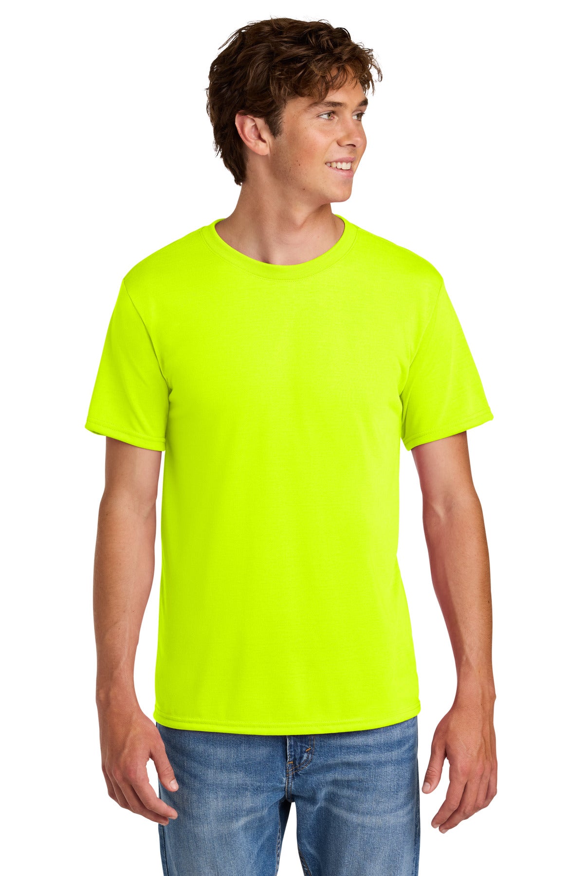 Gildan Gildan Performance T-Shirt. 42000 in Safety Green