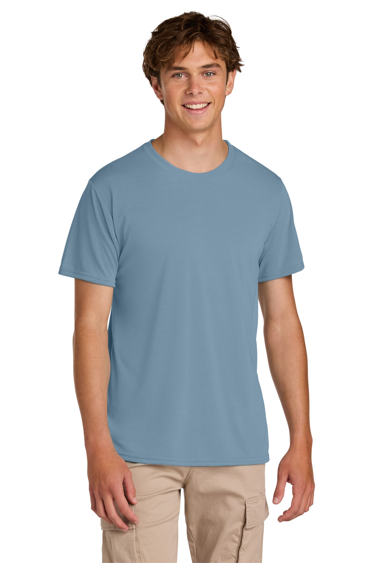 Gildan Gildan Performance T-Shirt. 42000 in Stone Blue
