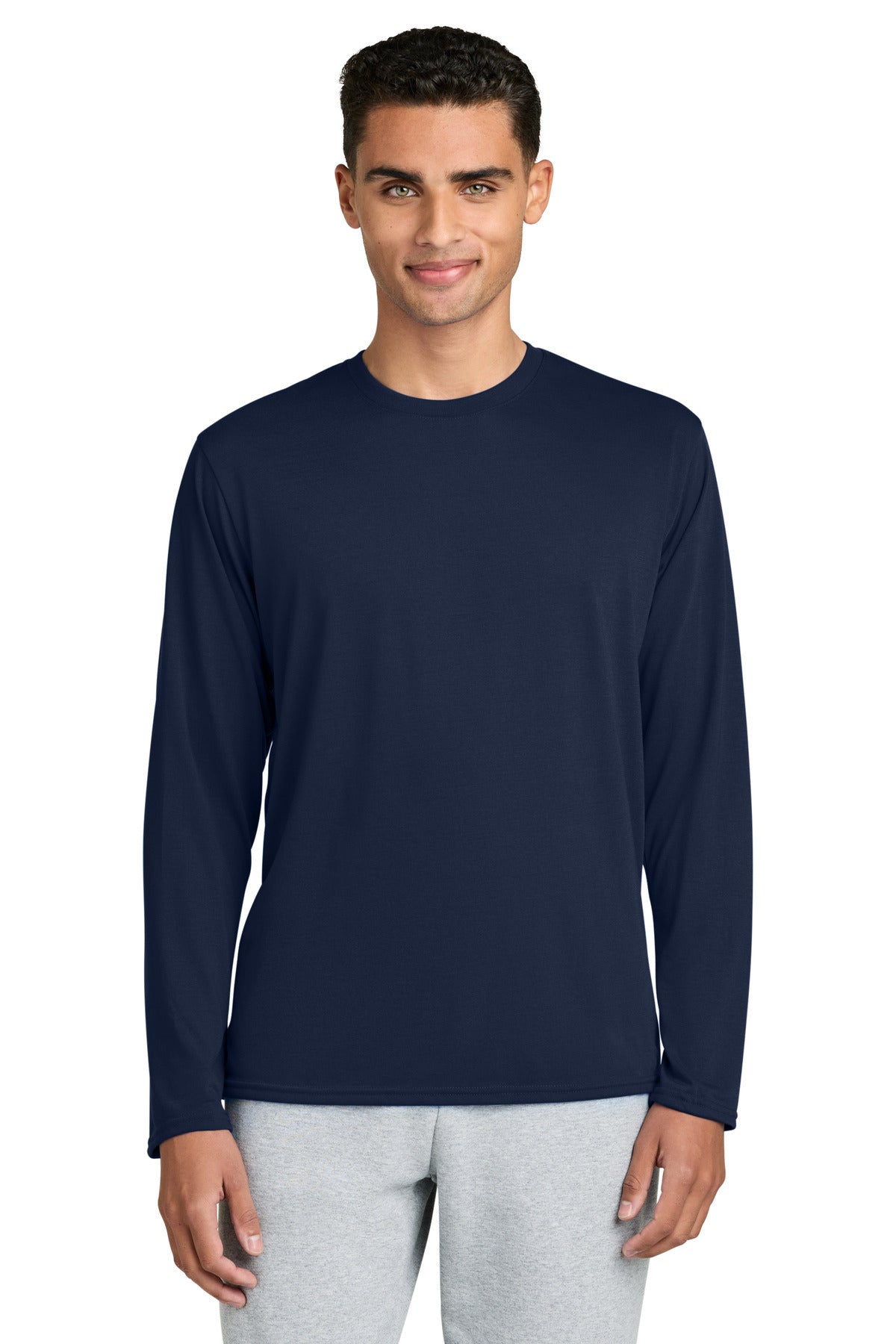 Gildan Performance Long Sleeve T-Shirt. 42400 in Navy