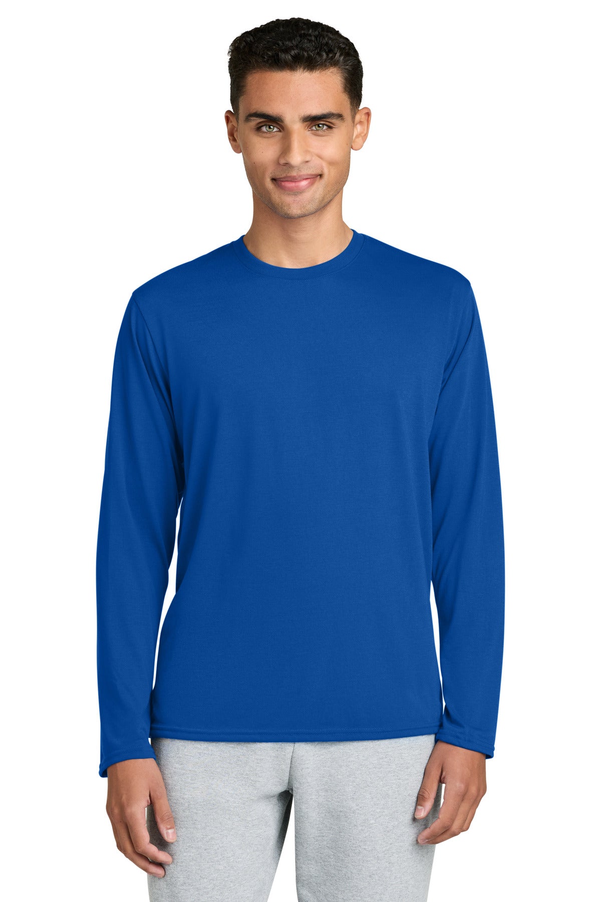 Gildan Performance Long Sleeve T-Shirt. 42400 in Royal