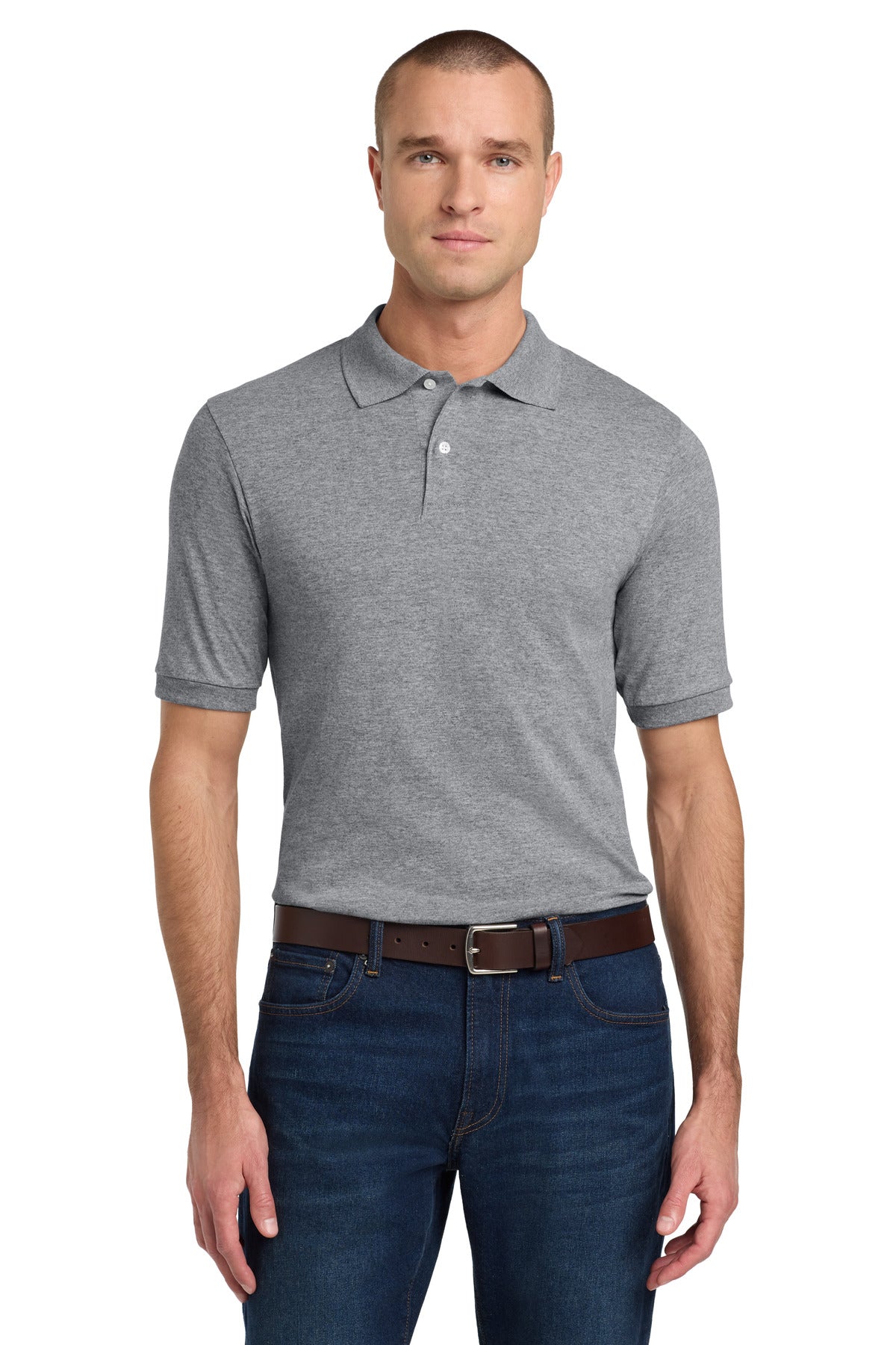 Jerzees Dri-Power Sport Shirt. 437M in Oxford