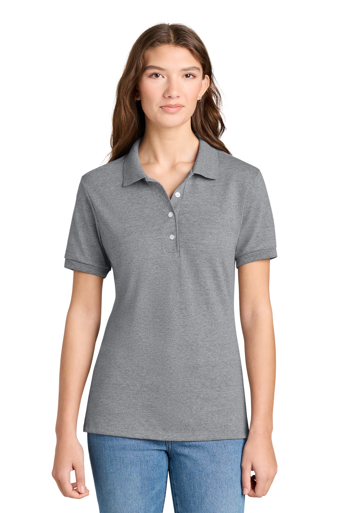 Jerzees Women's Dri-Power Sport Shirt 437W in Oxford