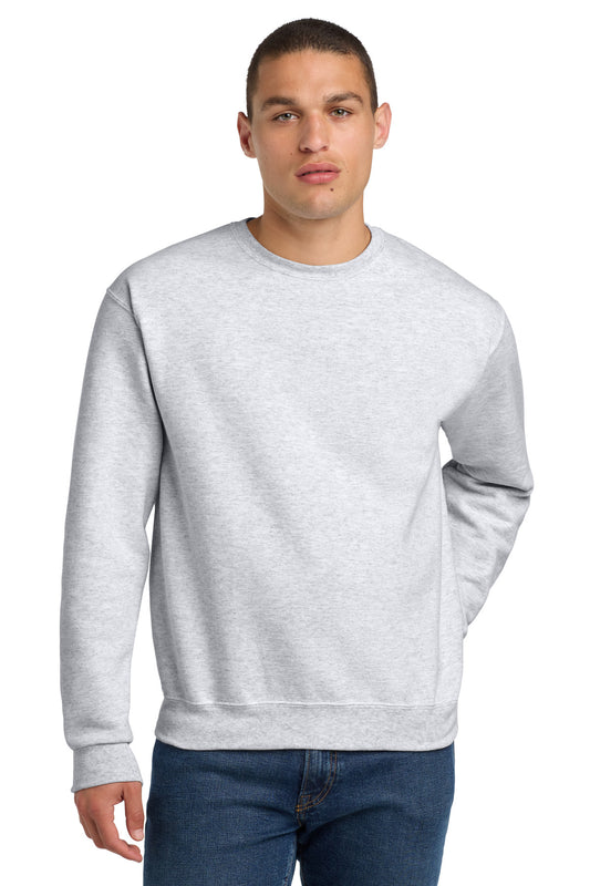 Jerzees Super Sweats NuBlend - Crewneck Sweatshirt.  4662M in Ash