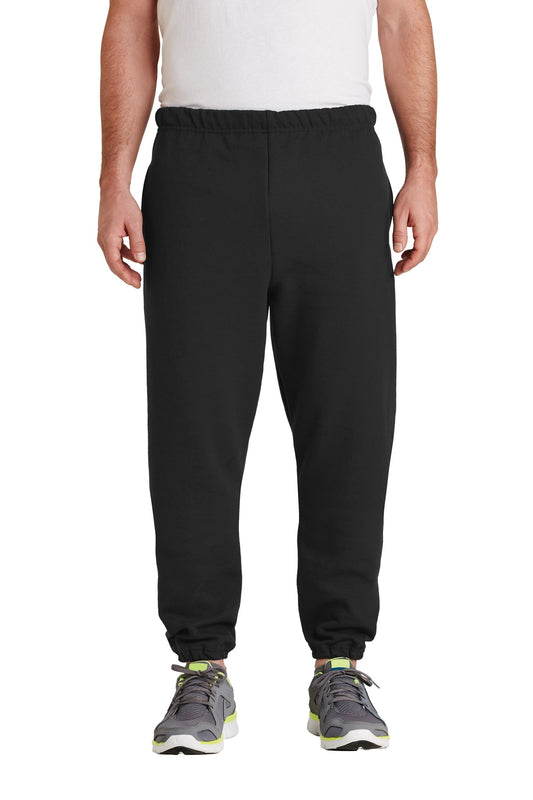 Jerzees Super Sweats NuBlend - Sweatpant with Pockets.  4850MP in Black