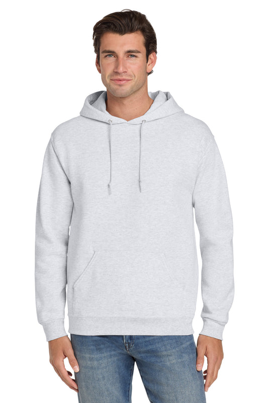Jerzees Super Sweats NuBlend - Pullover Hooded Sweatshirt.  4997M in Ash