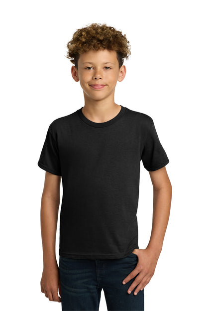 Gildan - Youth  Heavy Cotton 100% Cotton T-Shirt.  5000B in Black