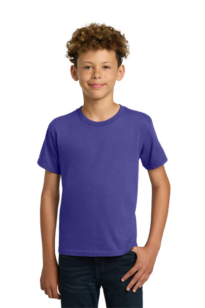 Gildan - Youth  Heavy Cotton 100% Cotton T-Shirt.  5000B in Cobalt