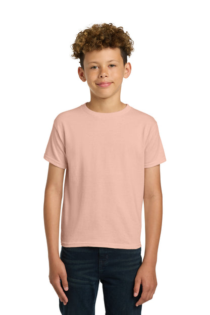 Gildan - Youth  Heavy Cotton 100% Cotton T-Shirt.  5000B in Dusty Rose