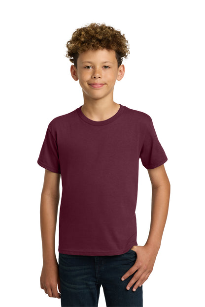 Gildan - Youth  Heavy Cotton 100% Cotton T-Shirt.  5000B in Maroon