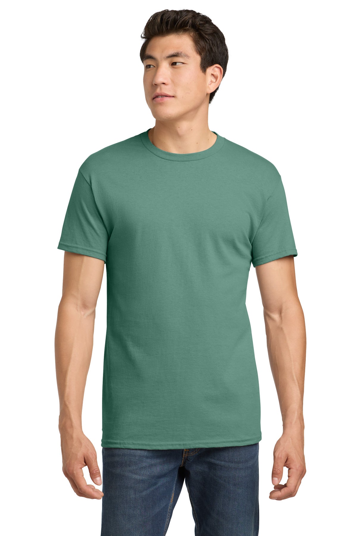 Gildan - Heavy Cotton 100% Cotton T-Shirt.  5000 in Aquatic