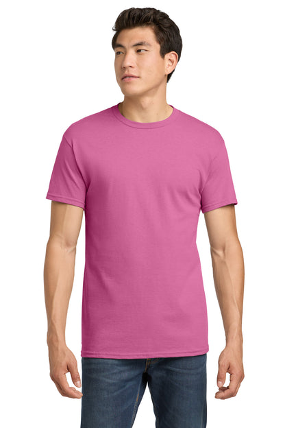 Gildan - Heavy Cotton 100% Cotton T-Shirt.  5000 in Azalea