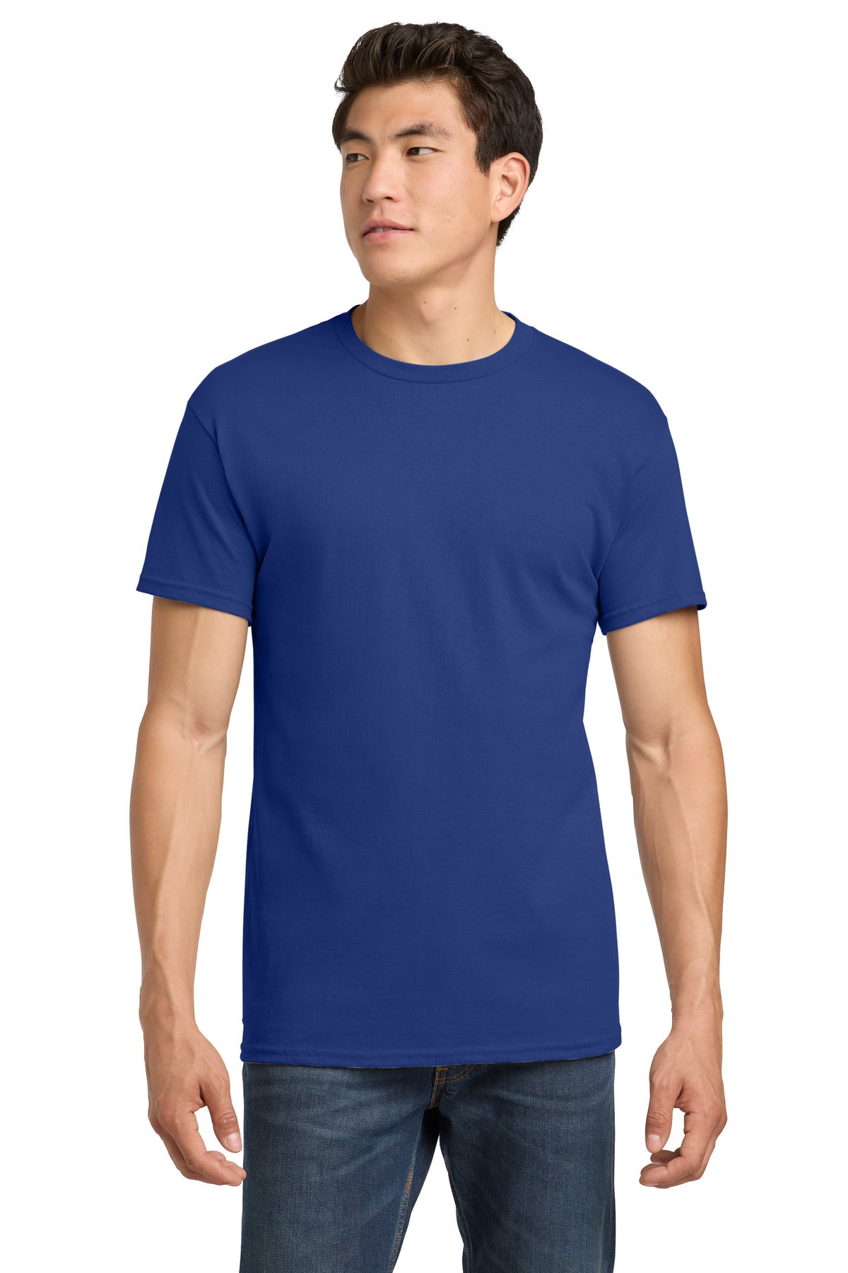 Gildan - Heavy Cotton 100% Cotton T-Shirt.  5000 in Cobalt