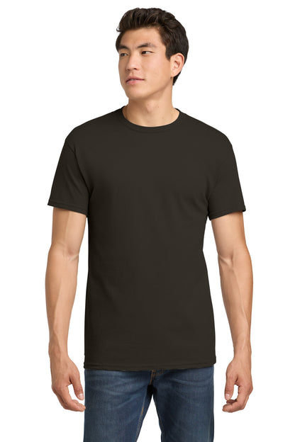 Gildan - Heavy Cotton 100% Cotton T-Shirt.  5000 in Dark Chocolate
