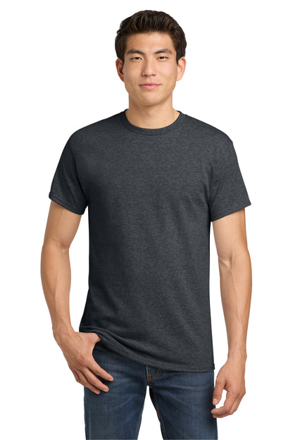 Gildan - Heavy Cotton 100% Cotton T-Shirt.  5000 in Dark Heather