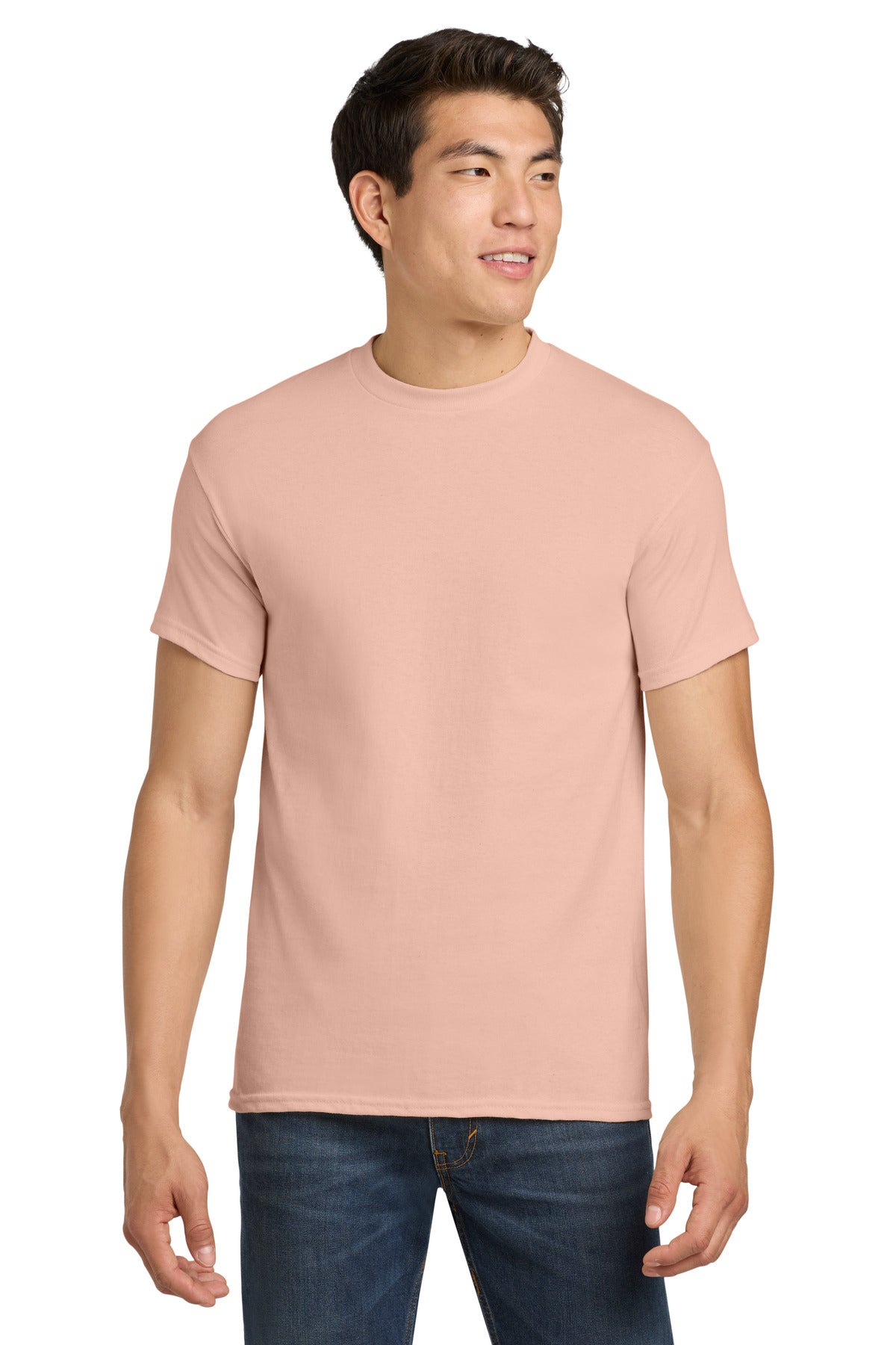 Gildan - Heavy Cotton 100% Cotton T-Shirt.  5000 in Dusty Rose