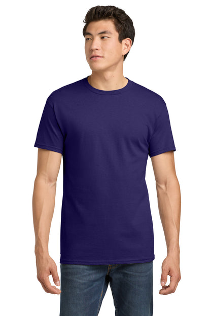 Gildan - Heavy Cotton 100% Cotton T-Shirt.  5000 in Fan Dark Purple