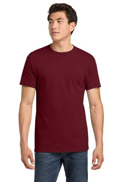 Gildan - Heavy Cotton 100% Cotton T-Shirt.  5000 in Garnet