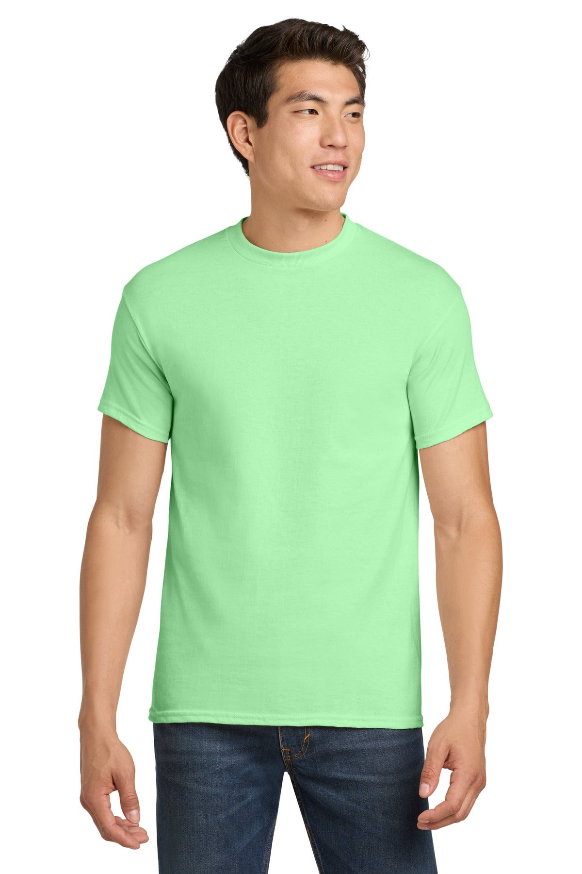 Gildan - Heavy Cotton 100% Cotton T-Shirt.  5000 in Mint Green