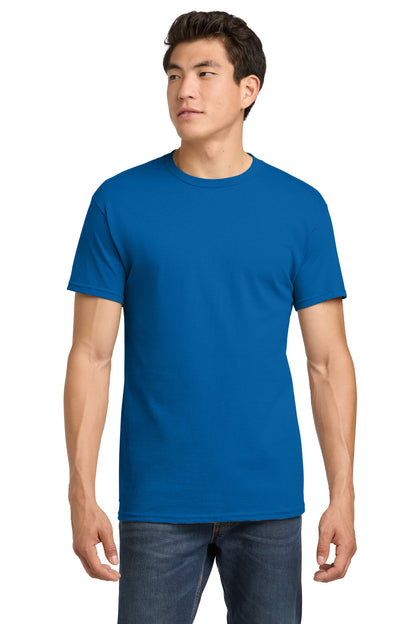 Gildan - Heavy Cotton 100% Cotton T-Shirt.  5000 in Neon Blue