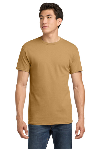 Gildan - Heavy Cotton 100% Cotton T-Shirt.  5000 in Old Gold