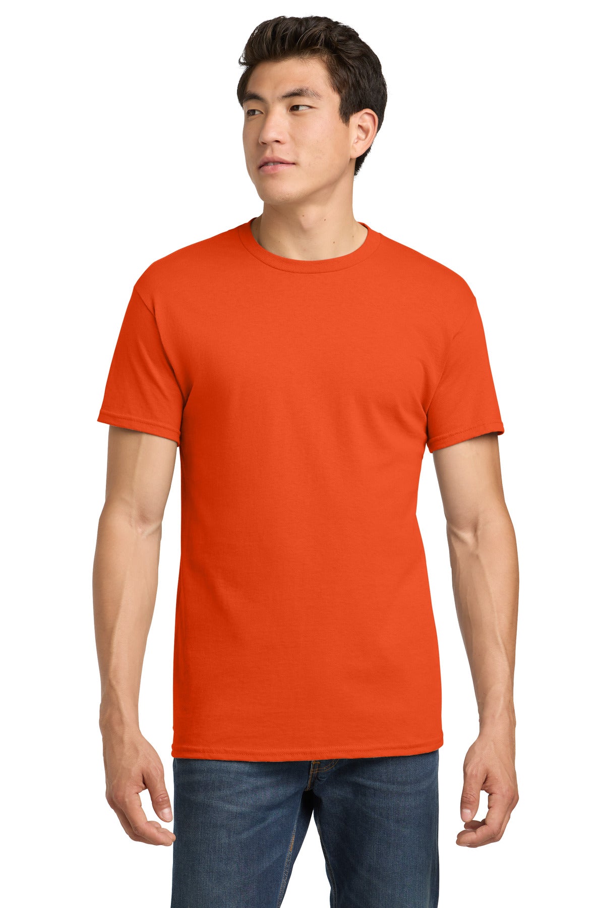 Gildan - Heavy Cotton 100% Cotton T-Shirt.  5000 in Orange