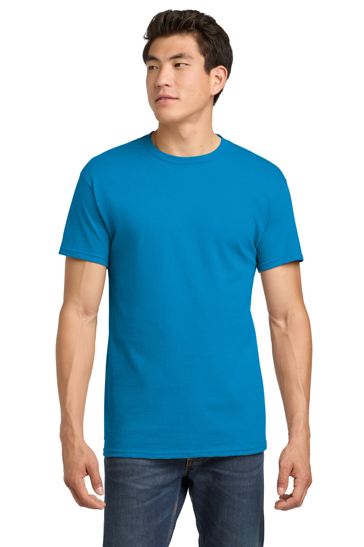 Gildan - Heavy Cotton 100% Cotton T-Shirt.  5000 in Sapphire