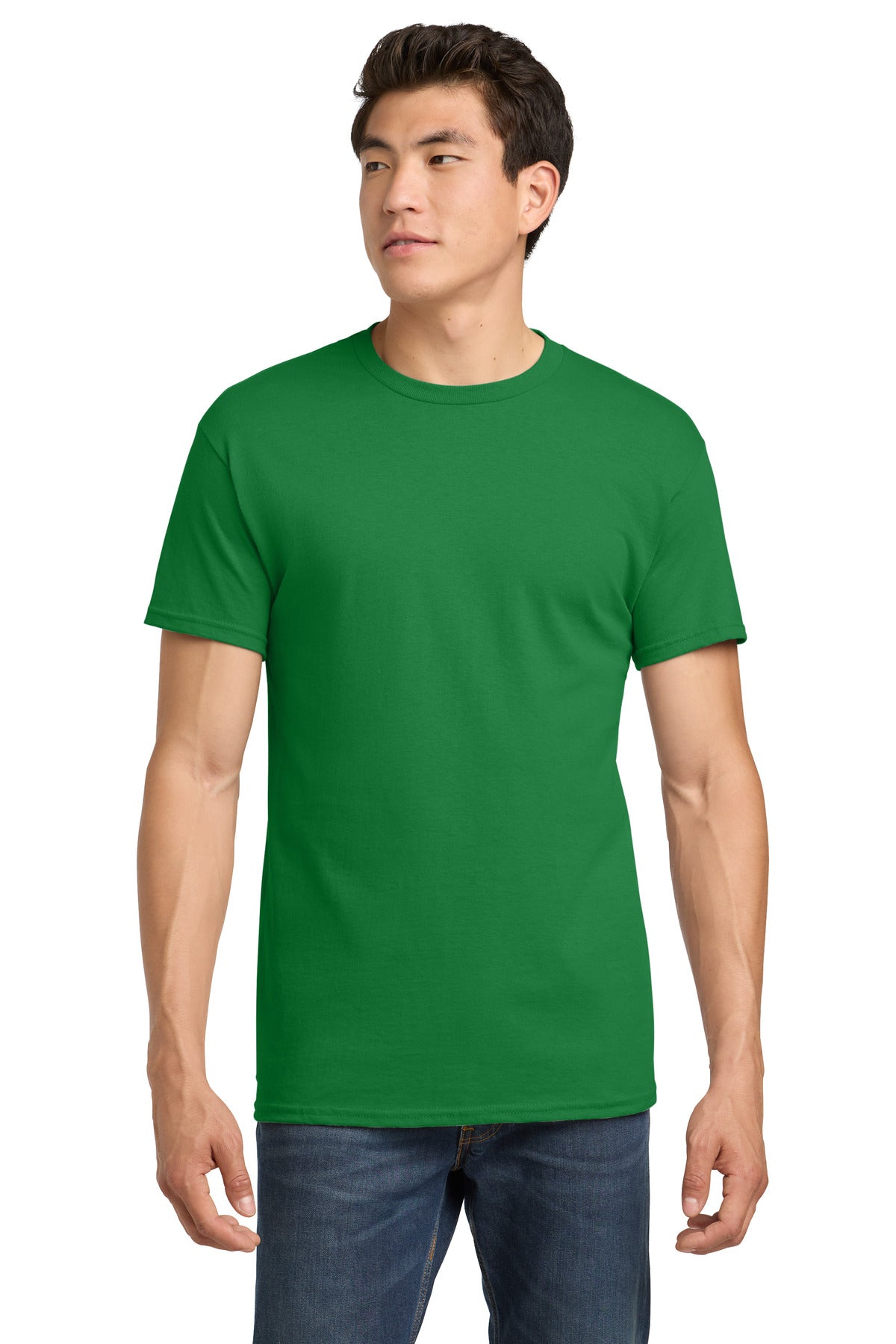 Gildan - Heavy Cotton 100% Cotton T-Shirt.  5000 in Turf Green