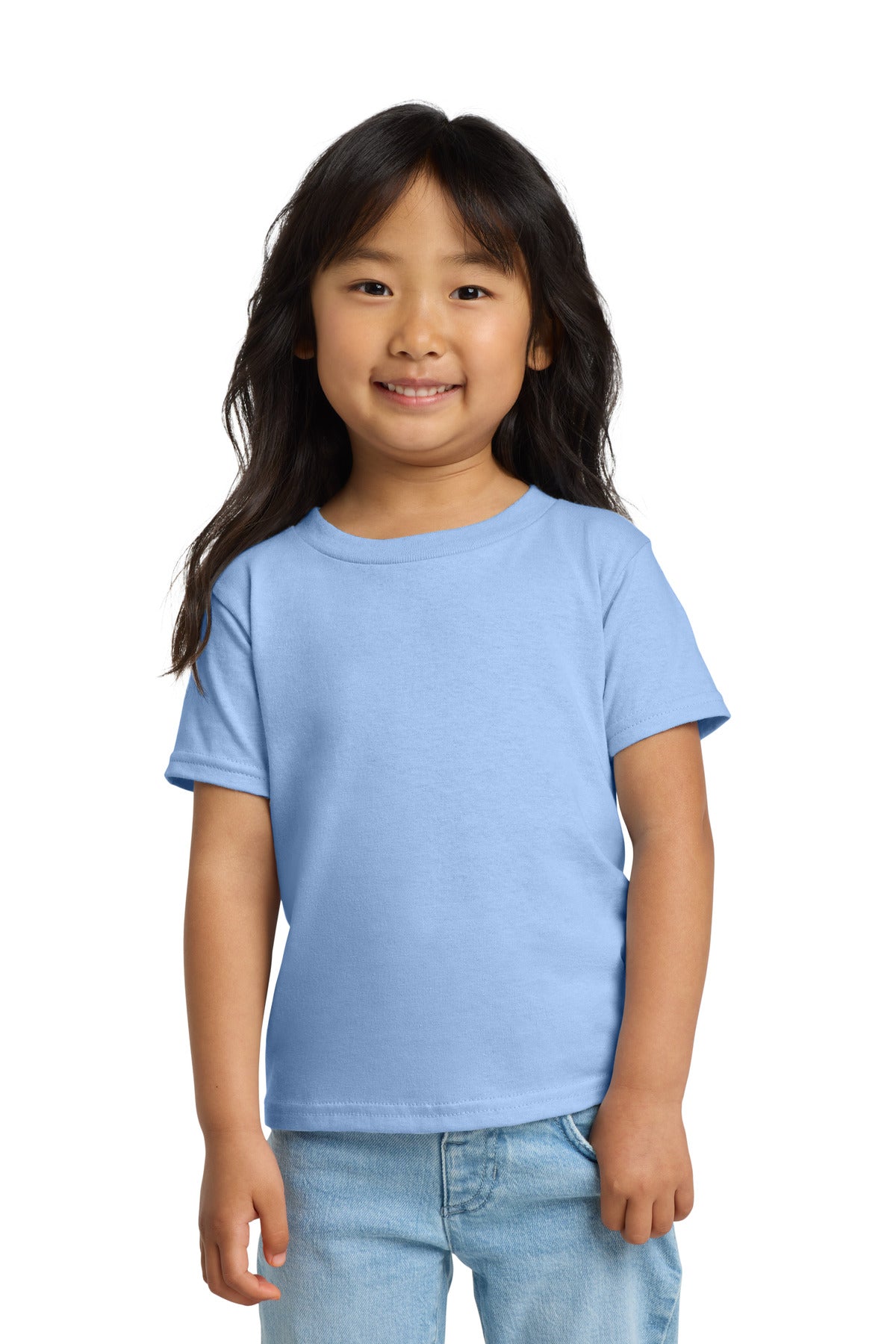 Gildan Heavy Cotton Toddler T-Shirt 5100P in Light Blue
