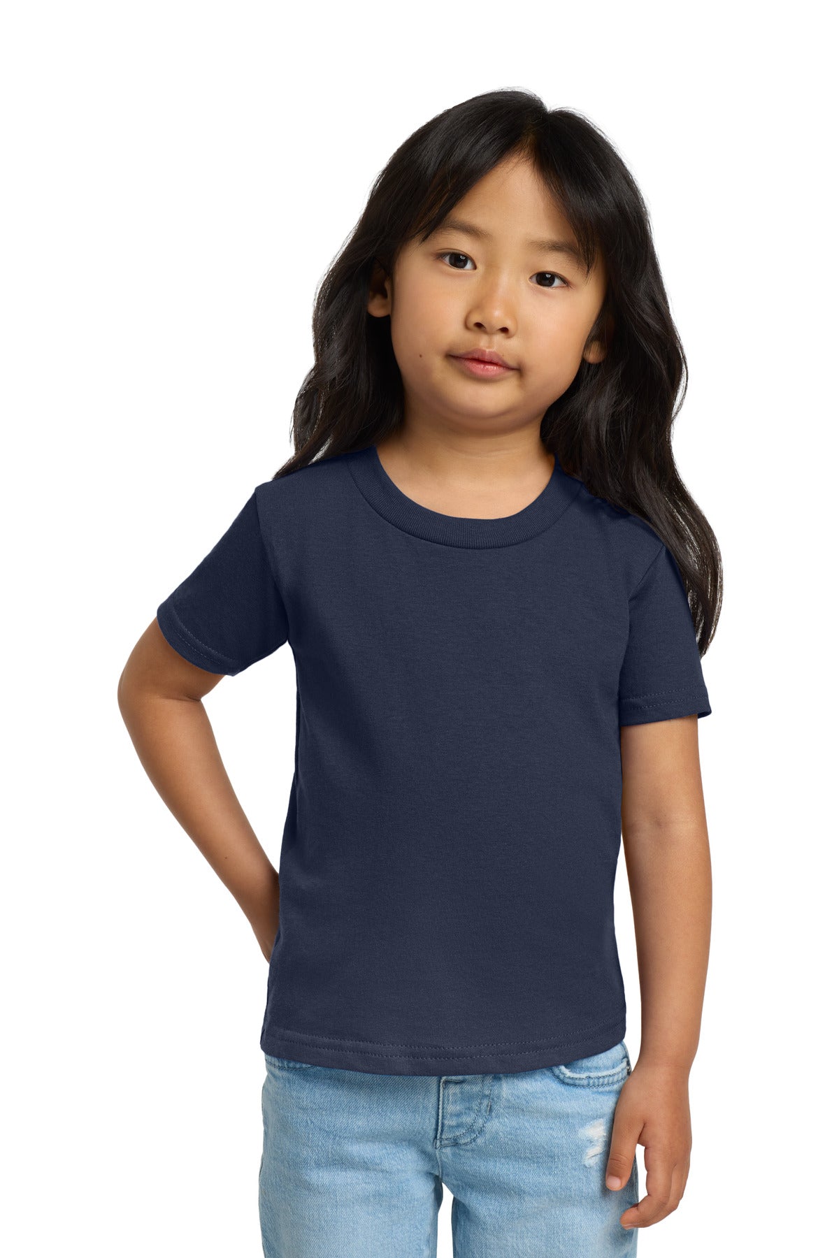 Gildan Heavy Cotton Toddler T-Shirt 5100P in Navy
