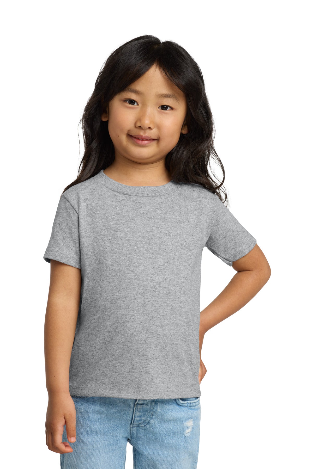 Gildan Heavy Cotton Toddler T-Shirt 5100P in Sport Grey