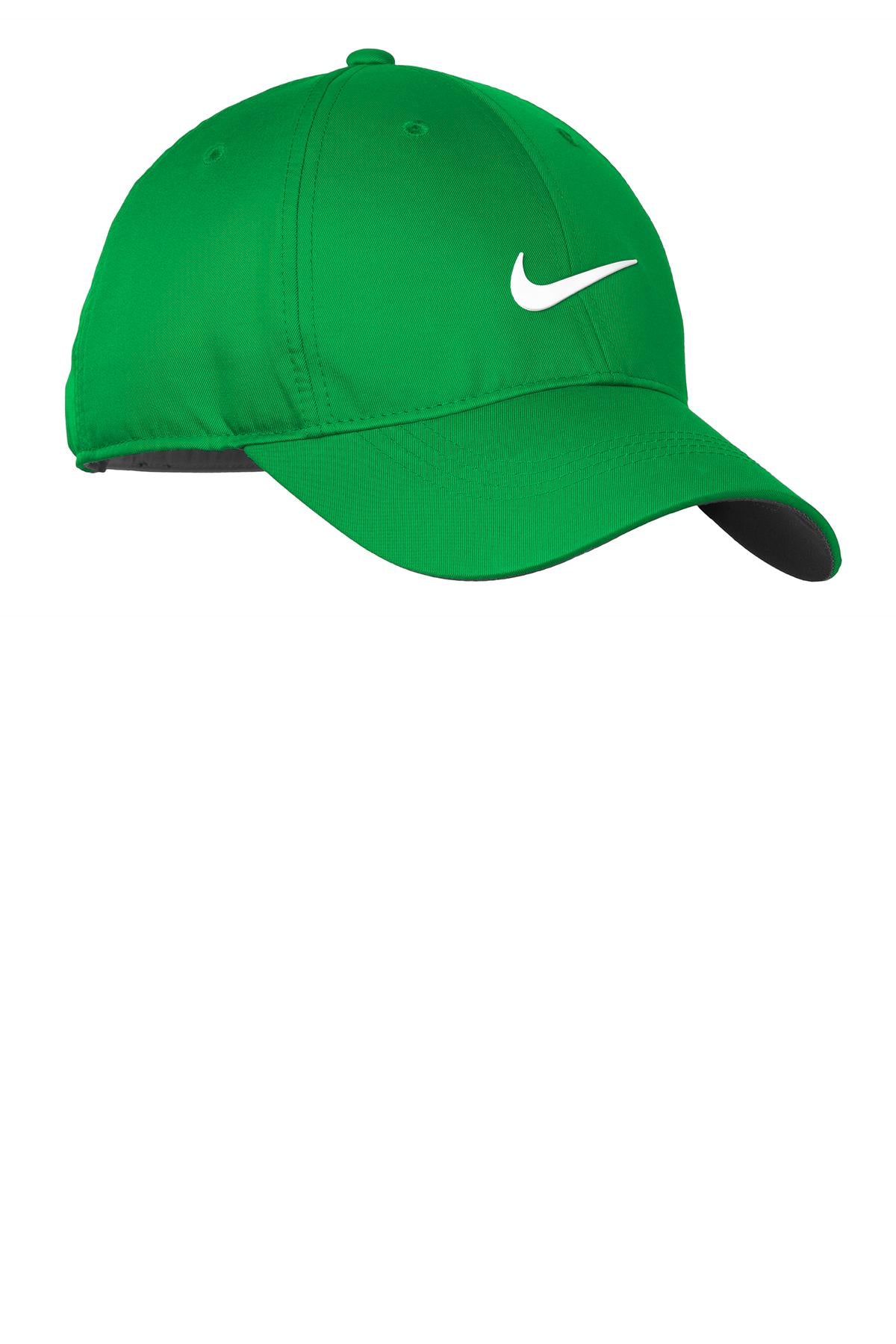 Nike Dri-FIT Swoosh Front Cap. 548533 in Lucky Green/ White