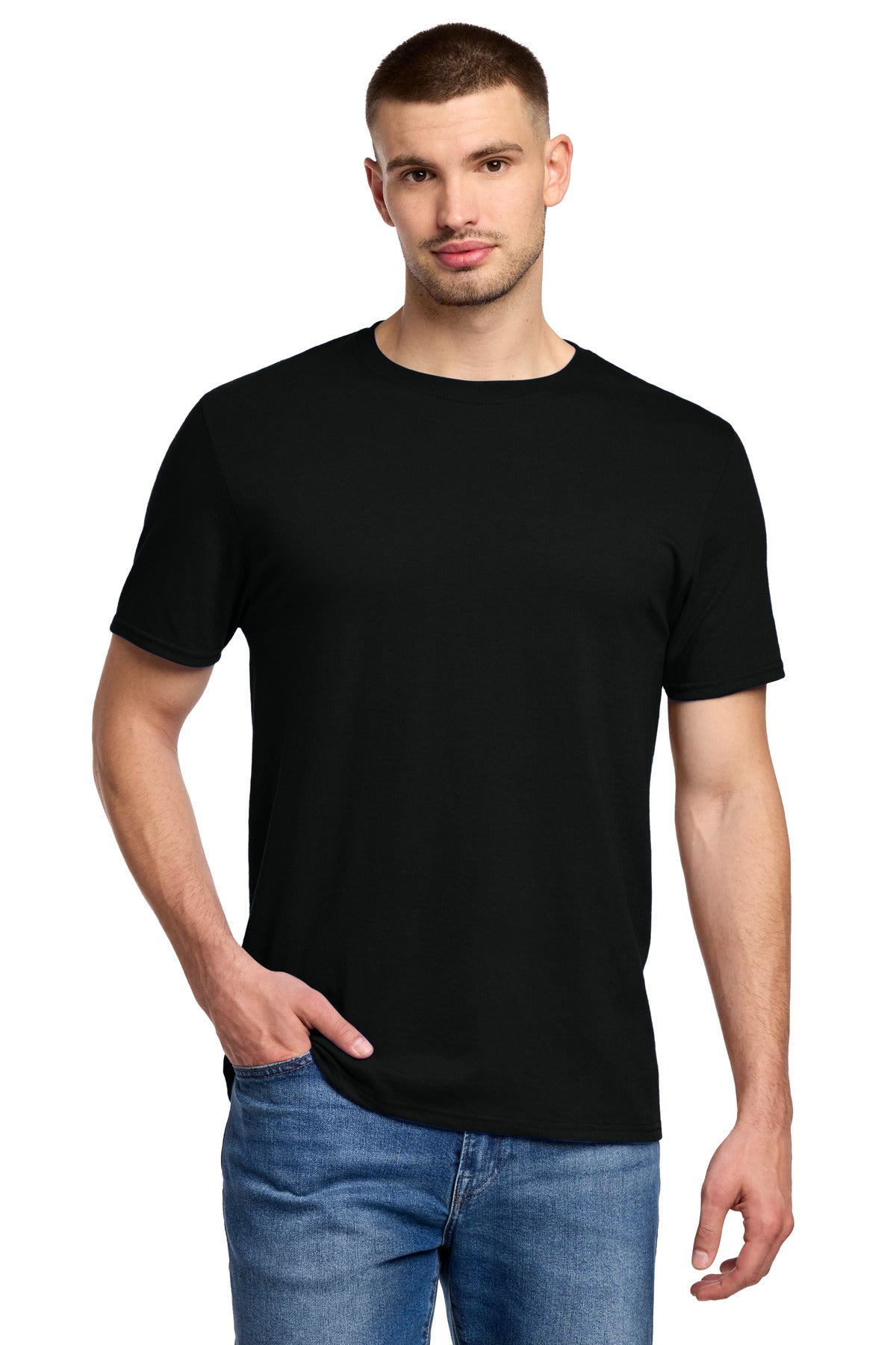 Jerzees Premium Blend Ring Spun T-Shirt 560M in Black Ink