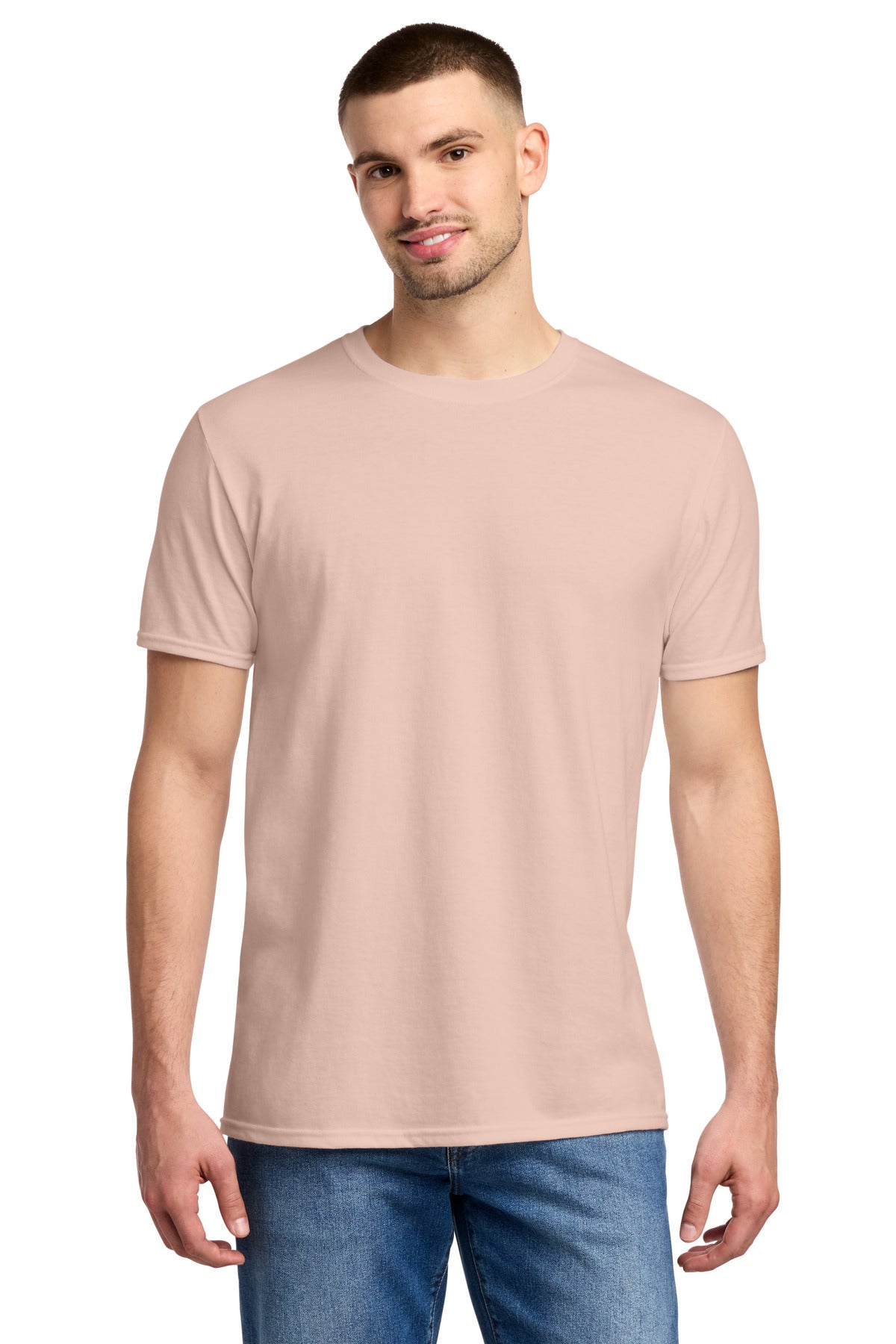 Jerzees Premium Blend Ring Spun T-Shirt 560M in Blush Pink