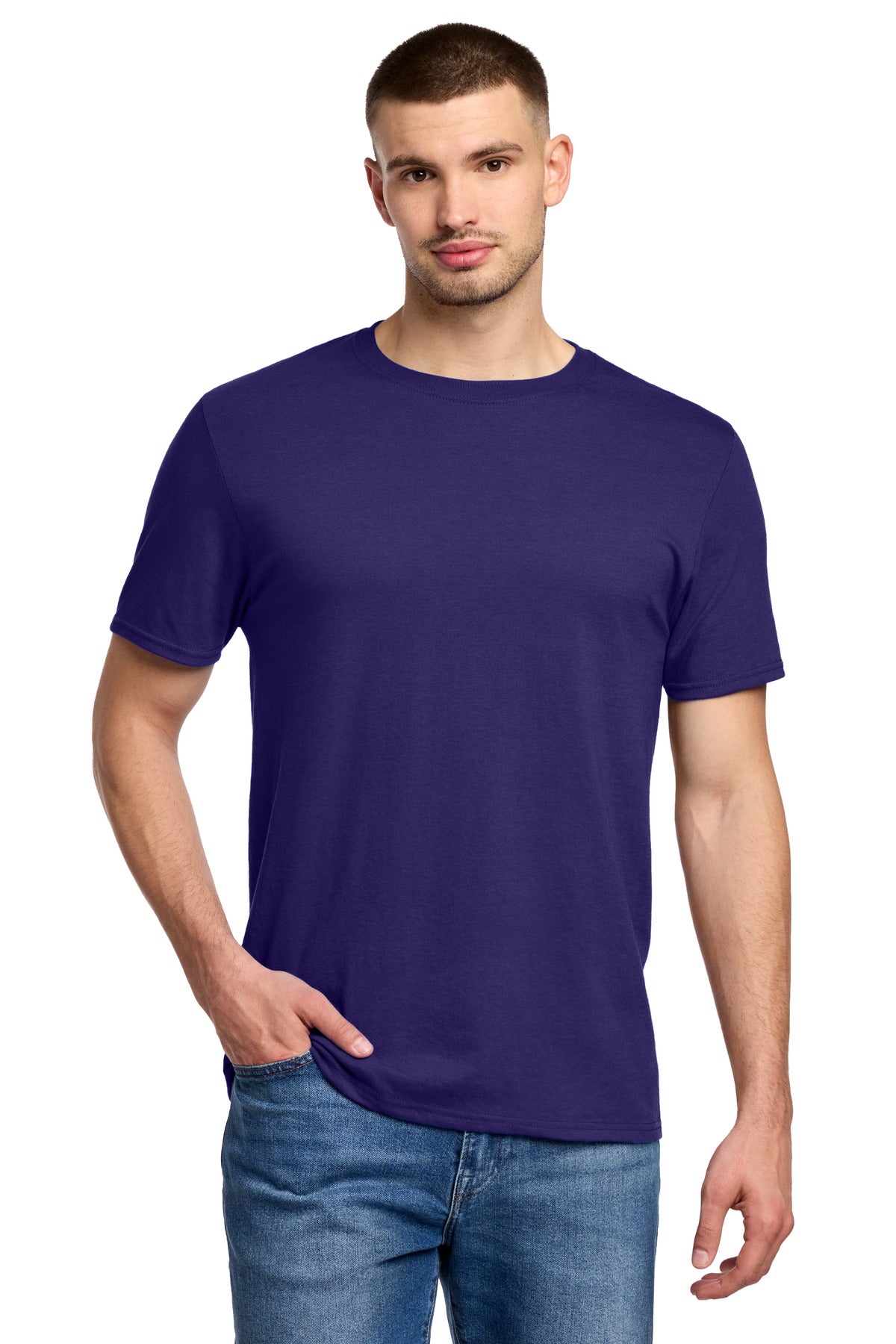Jerzees Premium Blend Ring Spun T-Shirt 560M in Deep Purple