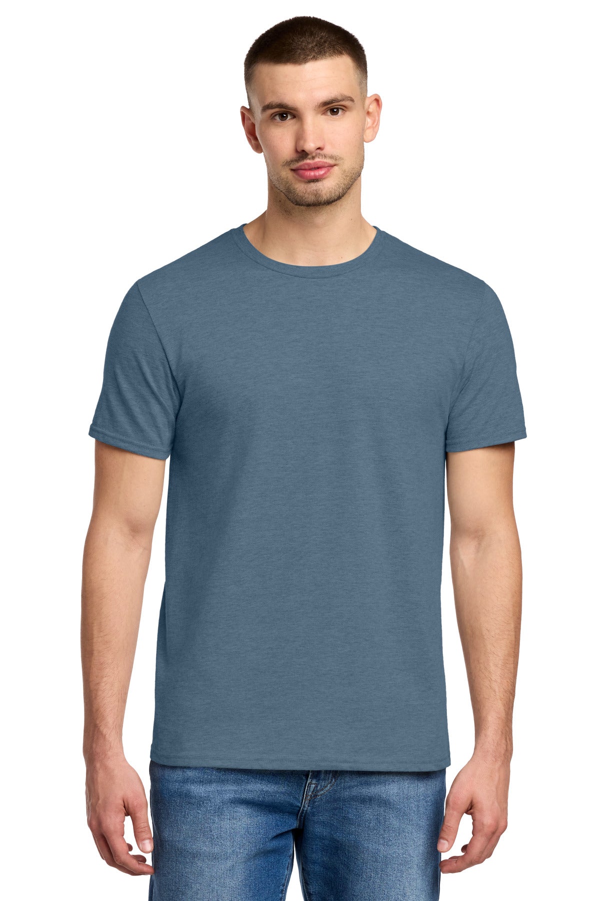 Jerzees Premium Blend Ring Spun T-Shirt 560M in Denim Heather