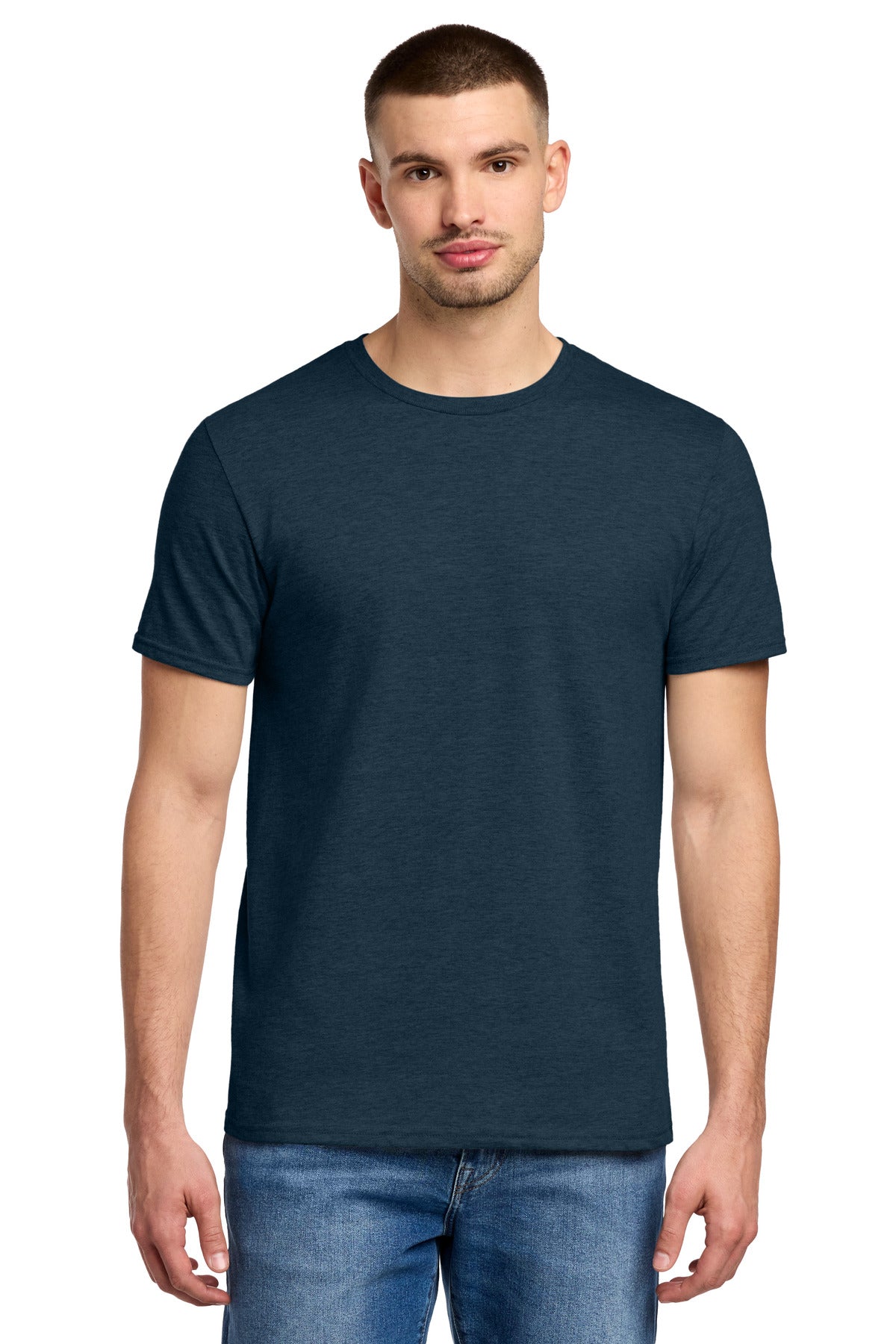 Jerzees Premium Blend Ring Spun T-Shirt 560M in Indigo Heather
