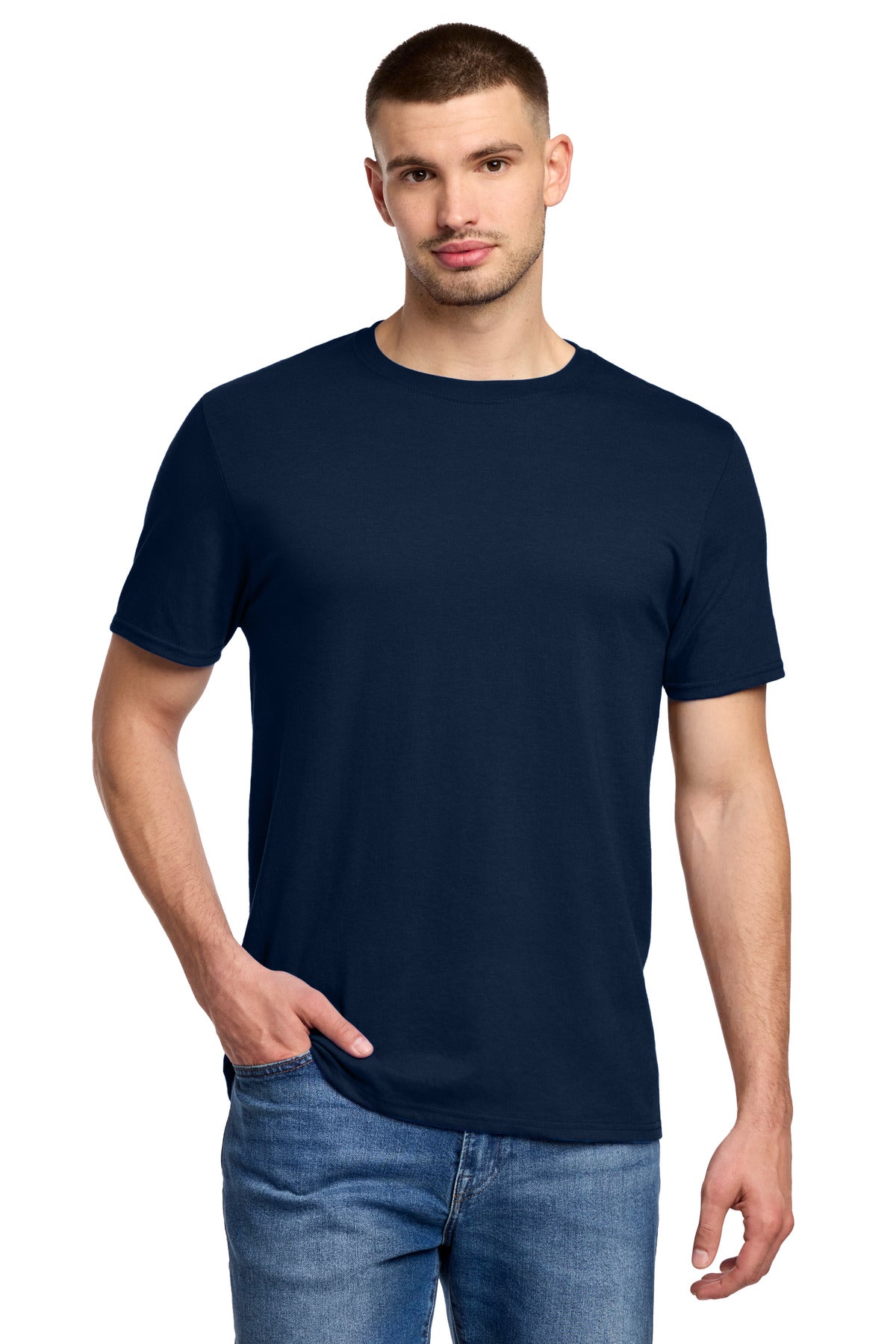 Jerzees Premium Blend Ring Spun T-Shirt 560M in J.Navy