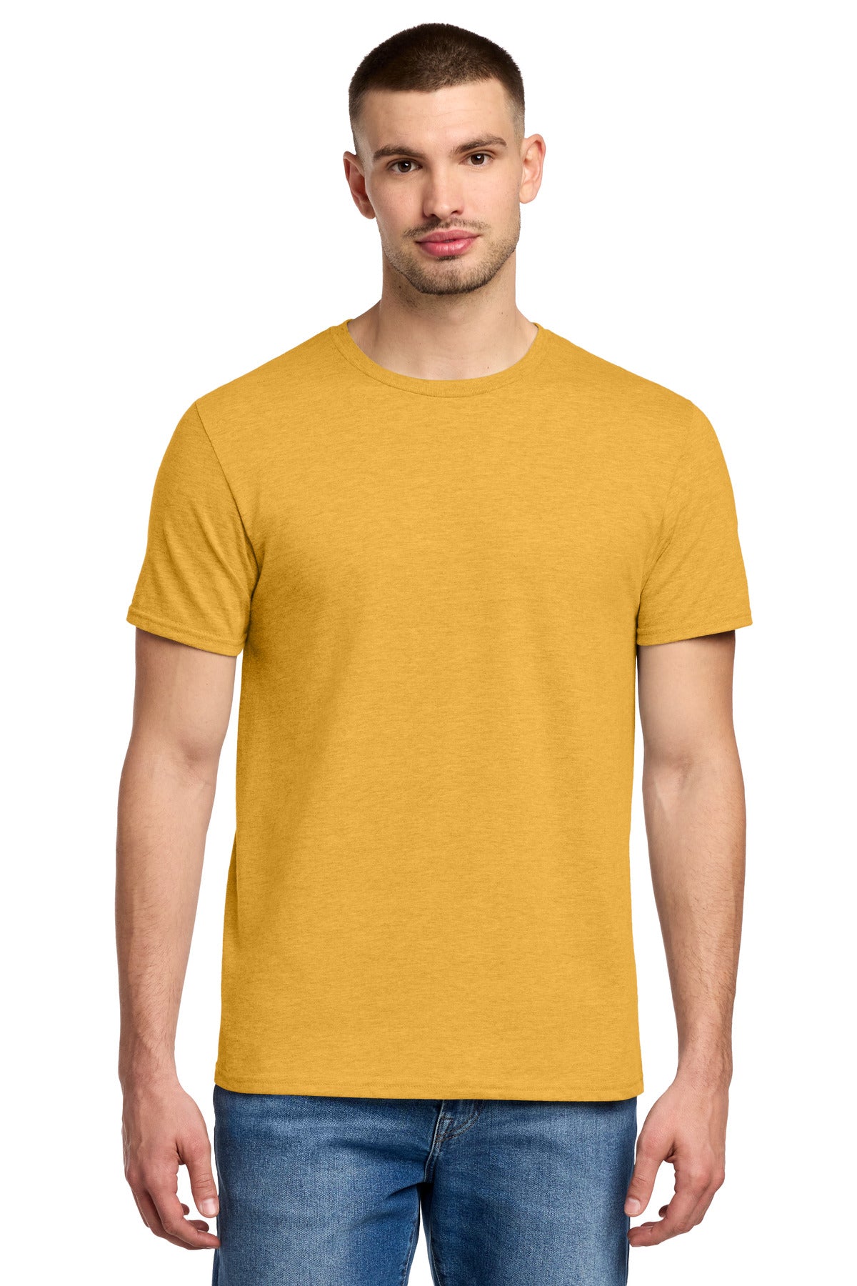 Jerzees Premium Blend Ring Spun T-Shirt 560M in Mustard Heather