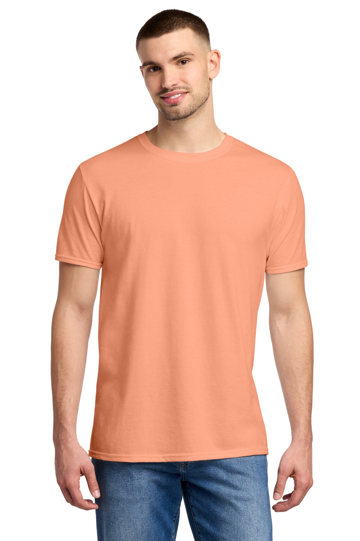 Jerzees Premium Blend Ring Spun T-Shirt 560M in Peach