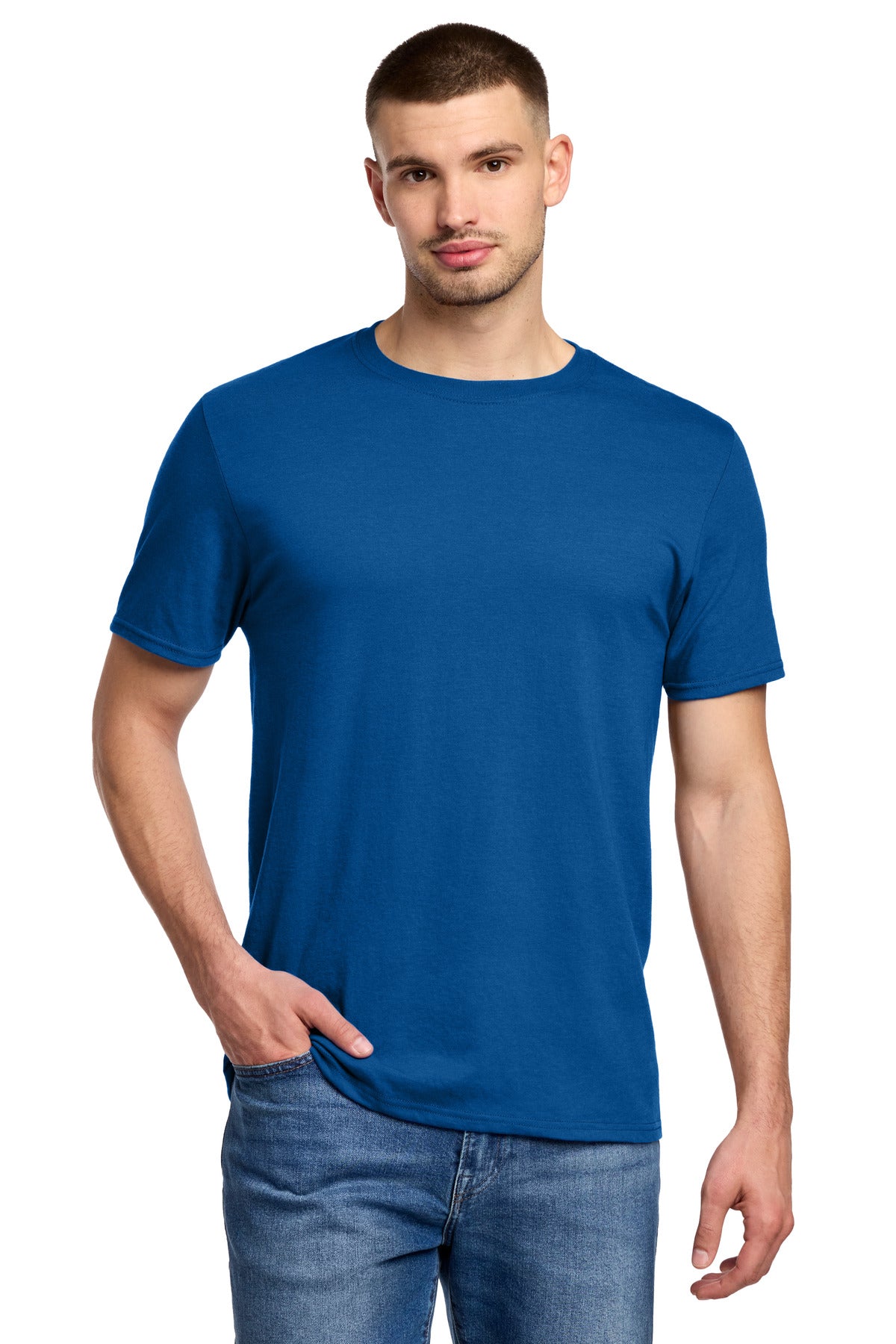 Jerzees Premium Blend Ring Spun T-Shirt 560M in Royal