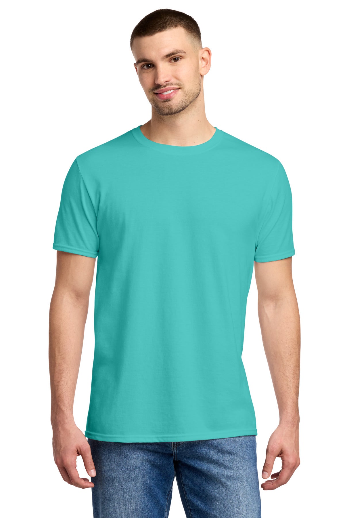 Jerzees Premium Blend Ring Spun T-Shirt 560M in Scuba Blue