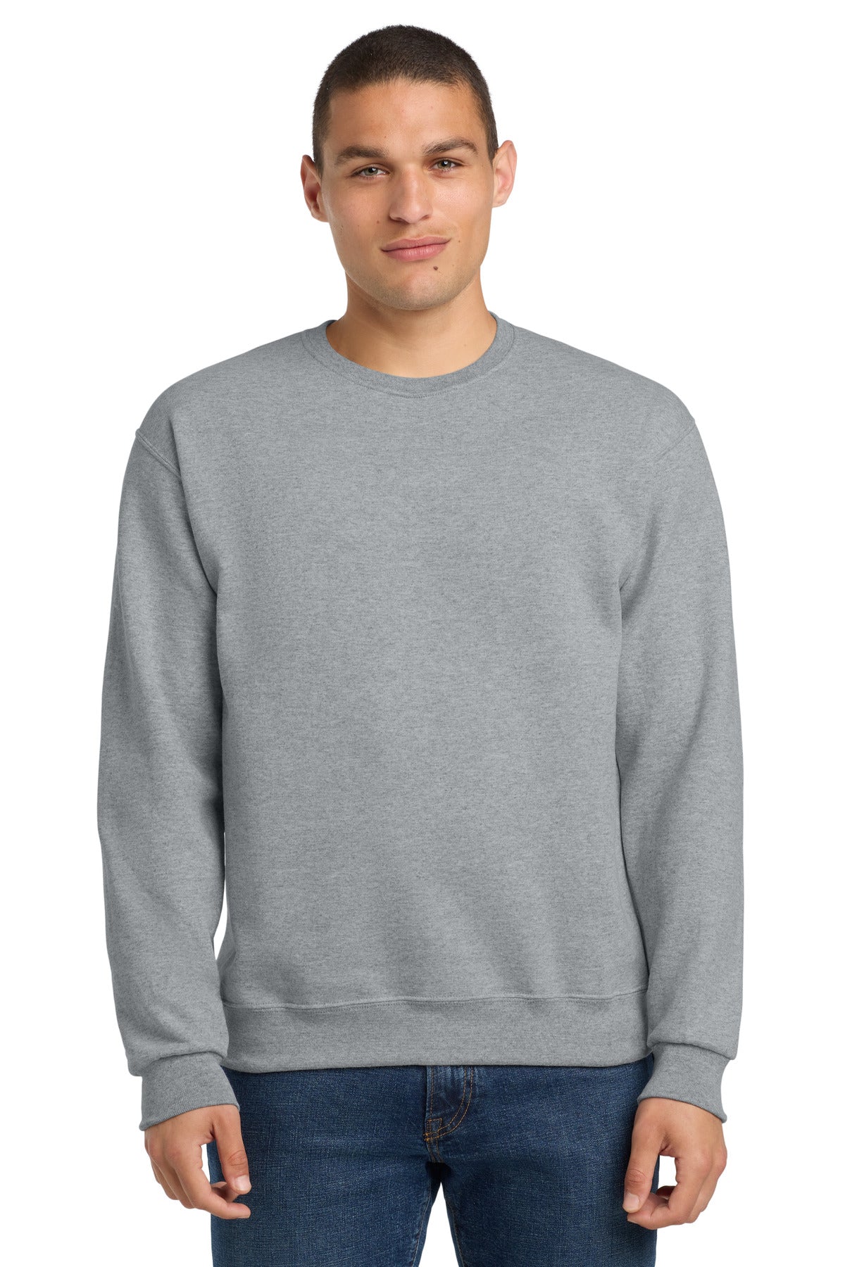 Jerzees - NuBlend Crewneck Sweatshirt.  562M in Athletic Heather