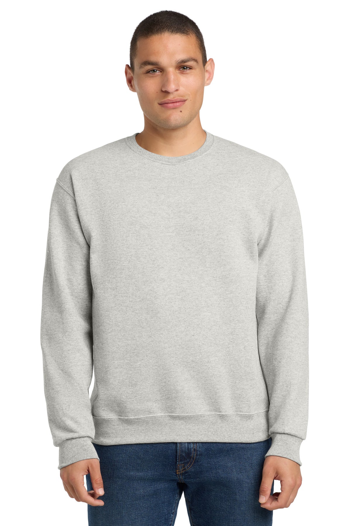 Jerzees - NuBlend Crewneck Sweatshirt.  562M in Oatmeal Heather