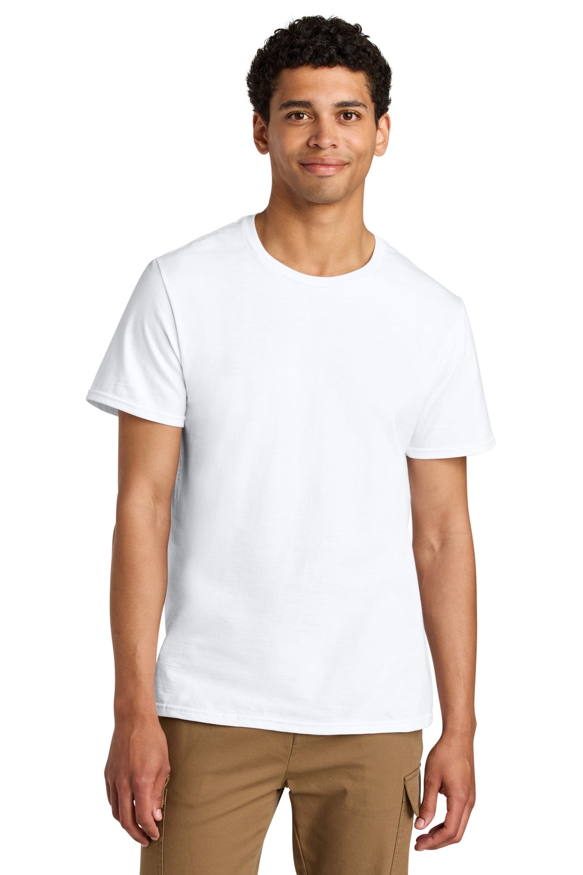 Jerzees Unisex Premium Combed Ring Spun Cotton Tee 570M in White